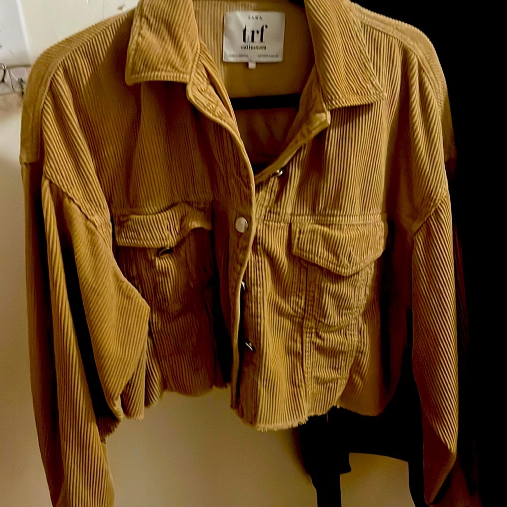 Zara Corduroyed cut jacket